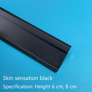 Dễ dàng cài đặt LED Nhôm Baseboard chiếu sáng không thấm nước Ốp chân tường Hội Đồng Quản trị sàn phụ kiện với dải ánh sáng - Product Image 4