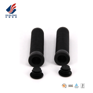 Poignées de guidon de vélo HUALONG HL-G121 en caoutchouc souple, extrémités fermées/ouvertes, couleurs assorties, pour BMX et trottinettes (type <span class=keywords><strong>Odi</strong></span>) - Product Image 2