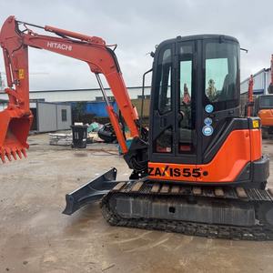 Best Performance Japan <b>Second</b> <b>Hand</b> Hitachi ZX55U Excavator Hitachi Crawler Excavator Used Excavator with Low Price for Sale - Product Image 5