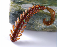 Leurre artificiel souple Hessen 11cm 6g Centipède pour Brochet, Bar et Poisson-chat - Leurre de surface/moyen-eau en PVC