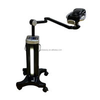 2025 nouvelle couleur noire 60W professionnel dentaire ou salon utilisation capteur contrôle 12 pièces lumière led lampe blanchiment des dents machine