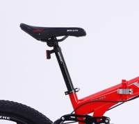 Vélo de course pliable de haute qualité de 26 pouces, vélo de montagne avec frein à disque, cadre en alliage d'aluminium, pliage facile