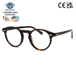 Monturas Ópticas Vintage para Hombre Teenyoun, Monturas de <span class=keywords><strong>Gafas</strong></span> de Diseño, <span class=keywords><strong>Gafas</strong></span> de Acetato a la Moda con Receta - Product Image 2