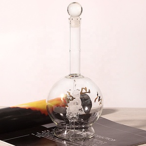 Nóng! Trung Quốc Nhà Sản Xuất Của Rượu Vang Trắng Rượu Thủy Tinh Chai Tùy Chỉnh Rượu Chai Cao Borosilicate Glass <span class=keywords><strong>Vodka</strong></span> Chai Rượu - Product Image 6