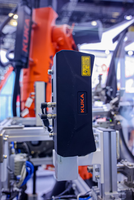 Sistema de Visión 3D KUKA de Alta Precisión con Gran Campo de Visión, Cámara 3D Anti-Luz Ambiental para Robot de Despaletización, Posicionamiento, Ensamblaje y Panel PC
