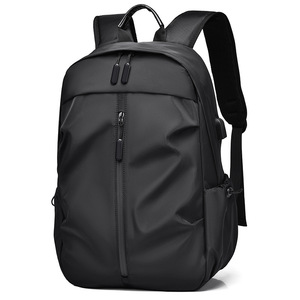 Sac à dos pour hommes gris imperméable 20-35L pour l'école, les voyages, les étudiants avec chargement USB - Product Image 2