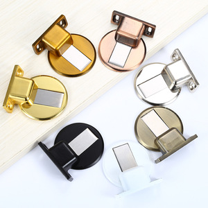 Zinc Alloy Magnetic <b>Door</b> <b>Catch</b> Minimalist Design For Bedroom <b>Door</b> Stopper Silent Operation - Product Image 1