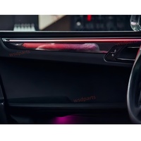 Pièces automobiles : Bande de garniture 1:1 pour Porsche Macan 2014+ avec éclairage d'ambiance LED – Amélioration de l'éclairage intérieur automobile