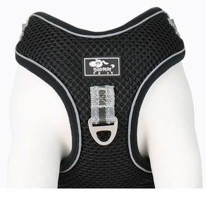 Logotipo personalizado de alta calidad impermeable reflectante ajustable fácil de caminar perro chaleco diseñador de lujo sin tirar arnés para perros - Product Image 3