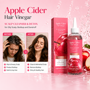 Suero para el Cuero Cabelludo OEM ODM con Vinagre de <span class=keywords><strong>Sidra</strong></span> de Manzana, Agua de Jengibre y Menta, Detoxifica, Equilibra e Hidrata - Product Image 1