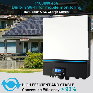 Convertisseur d'énergie solaire WiFi intelligent avec sortie monophasée ou triphasée pour système photovoltaïque - Product Image 6