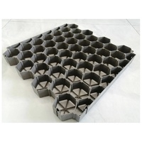 Stabilisateur de sol pour zone de stationnement privée de 5 cm de haut, grille en nid d'abeille pour gazon, grille pour gravier, fabriqué à 100% en matériau PP, résistant aux UV