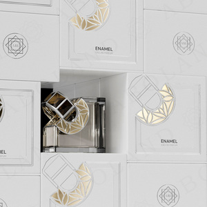 Luxury Custom Printed Perfume Paper Box Manufacturer OEM ODM Electroplated Lid Fragrance Packaging Gift Box - Product Image 1