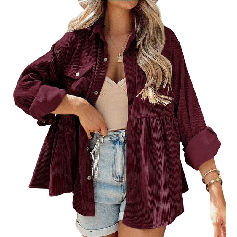 Camicetta Donna Spalle Scoperte Manica Lunga SOFTSAIL: Morbida In Cotone Ed Elastan, Casual Con Legatura Retro