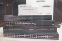Conmutador AV sobre IP JPEG2000 Conmutador Gigabit Ethernet gestionado L3 con inyector PoE