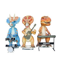 Bande de dinosaure de modèle de dinosaure de robot de dessin animé de parc à thème à vendre