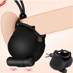 YPM Testikelmassage Scrotum Stimulator Vibrator Seks Speelgoed voor Mannen Vertraagde Ejaculatie Ring Mannelijke Masturbator Penisvergroter Sleeve - Product Image 4