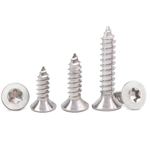 Tornillo Autorroscante de Cabeza Cruzada DIN de Acero Inoxidable con Recubrimiento de Zinc, Rosca Fina Métrica M2.5/M3.5, Fijación para Herrajes de Montaje - Product Image 3