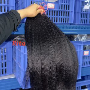 Extensiones de Cabello Humano Pre-Enlazadas sin Residuos, Color Natural, Cabello Virgen Ondulado, Paquetes al por Mayor para Mujeres - Product Image 3