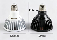 E26 E27 Lampu LED Penumbuh Tanaman Spektrum Penuh Cahaya Matahari Lampu Tanam Aluminium CRI 98 untuk Bibit Bunga Buah Tanaman Dalam Ruangan