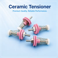 Tendeur de fil en céramique avec disques de tension à ressort, dispositif de tension de fil pour machine à tricoter, service de découpe