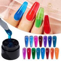 Fabricant OEM d'Extension de Offres Spéciales à Ongles en Verre Ambré avec Led UV en Gel Dur pour Échantillons Gratuits
