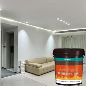 Peintures pour fabricants, projets DIY, peinture murale intérieure lavable anti-taches à base d'émulsion acrylique et de latex pour la maison - Product Image 6