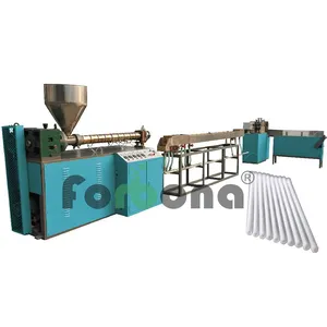 Forbona - Máquina de fazer cotonetes de algodão para orelhas, alta eficiência, linha de produção de cotonetes de plástico