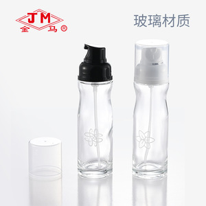 Botella de spray de aceite Jm Glass de 200 ml con atomizador para controlar la cantidad de aceite en la cocina - Product Image 4