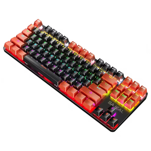 Mechanical Gaming <b>Keyboard</b> OEM 87 Keys Waterproof <b>USB</b> Two-color Keycaps Programmable Anti-Ghosting Hot-Swap 1.6m Cable - Product Image 3