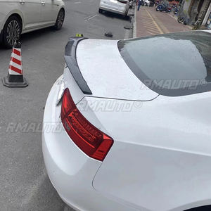 Aile en fibre de carbone pour AUDI A5 Spoiler arrière Coupé B8 4 portes 2008 2009 2010 2011 2012 2013 2014 2015 2016 Sportback Style M4 - Product Image 4