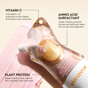 Nhãn Hiệu Riêng Chăm Sóc Tóc Điều Hòa Sửa Chữa Protein Vitamin C Màu Sửa Chữa Làm Mịn Tóc Điều Dầu Gội Đầu - Product Image 4