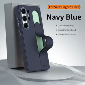 เคสกันกระแทก S25ultra สำหรับ Samsung S23 S24 S25 S26 Ultra พร้อมสายคล้องข้อมือ - Product Image 3