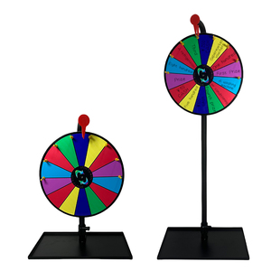 Fortune Spinning Prize Win Manufacturer Juego de actividad de ventas <span class=keywords><strong>Rueda</strong></span> de premio de color redonda <span class=keywords><strong>Rueda</strong></span> de rifa - Product Image 1
