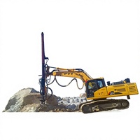 Foreuse diesel PVT avec moteur Cummins pour l'exploitation minière et la construction, profondeur 30m, diamètre 115-140mm, pour le forage de roches dures