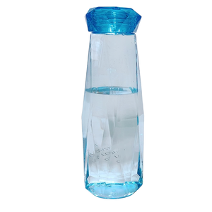Simple Portable Water Bottles Creative Plastic Durable Sports Bottle Glass <b>Drinkware</b> New Popular Colorful Crystal Glass Cup - Product Image 1