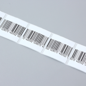 สติ๊กเกอร์กันขโมยแบบนิ่ม EAS RF 8.2MHz ขนาด 40*40 มม. พร้อมบาร์โค้ด สำหรับป้องกันการสูญหายของกล่อง - Product Image 5