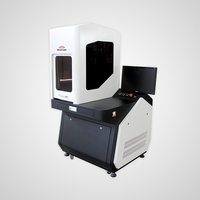 Machine de gravure laser de marquage de fibre de bureau CNC 50w Enclosure 3d Fiber Laser Marker Prix