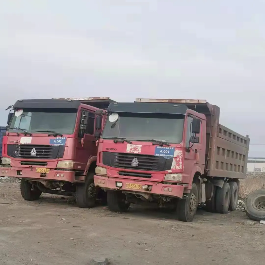 Special Price Only Two units USED TRUCK 6x4 371hp HOWO Used Truck Cheap Used Dump Sinotruck for Sale