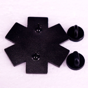 Broche médico, Doctor Nurse Badge, Pin decorativo Blue Star of Life - Product Image 4