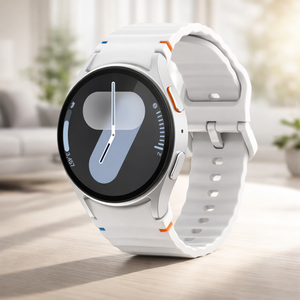 Bracelet de sport en silicone ondulé style original 40mm 44mm pour <span class=keywords><strong>Samsung</strong></span> Galaxy <span class=keywords><strong>Watch</strong></span> 7 SE 6 Classic <span class=keywords><strong>5</strong></span> Pro 4 - Product Image 1