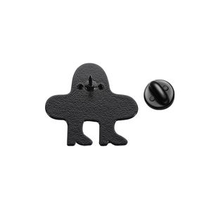 Krachtige Meisje Emaille Spelden Roze Outfit Gele Laarzen Cartoon Broche Revers Badge Sieraden Cadeau Voor Kinderen - Product Image 5