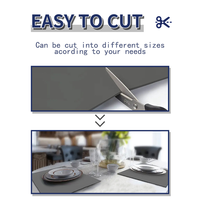 Tapis de comptoir de cuisine en silicone extra-large 60x120cm, tapis de table antidérapant résistant à la chaleur, tapis de table en silicone le plus vendu