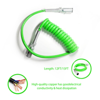 Chine ABS Pur Power Plug Spiral Code 7 Core 15 Pin Wire Cable pour camion remorque cabletruck abs câble