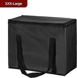 Công Suất Lớn Nhiệt Cách Điện Thực Phẩm Giao Hàng Túi Lạnh Bền Mạnh Mẽ Kim Loại Khung Xây Dựng Cho Khối Lượng Lớn Cách Điện - Product Image 4