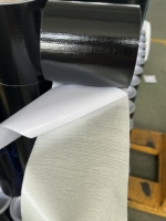 Ruban adhésif acrylique auto-adhésif à haute viscosité, renforcé avec du papier d'aluminium, résistant aux hautes températures et à l'isolation thermique