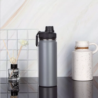 Bouteille d'eau chaude en acier inoxydable à double paroi isolée de 18 oz 500 ml Best Seller Thermos Thermos