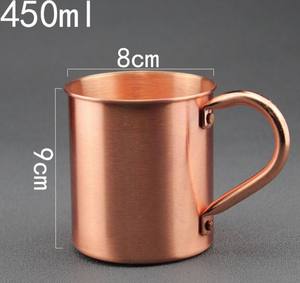 Tazza di birra all'aperto portatile di vendita calda del drinkware del caffè di viaggio della tazza di rame - Product Image 2