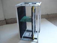 Piste de vitesse Réglable 355*320*563mm Antistatique HZ-2603 ESD Porte-Revues PCB Adapté aux besoins du client