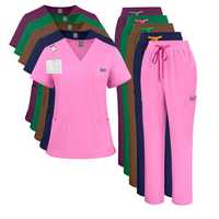 Ensemble de blouses médicales de haute qualité pour femmes, respirant et à séchage rapide, avec plusieurs poches, pour équipes chirurgicales